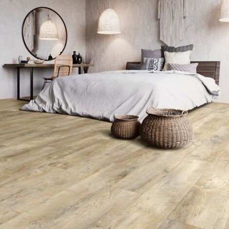 Dalles Vinyles - A coller - Moduleo Roots 55 - Country oak 54925 - 132 x 19,6 cm