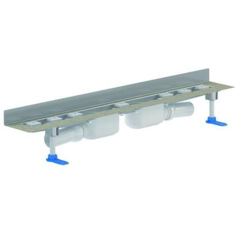DALLMER caniveau de douche CeraLine PLAN 2 caniveaux, L 800mm, DN