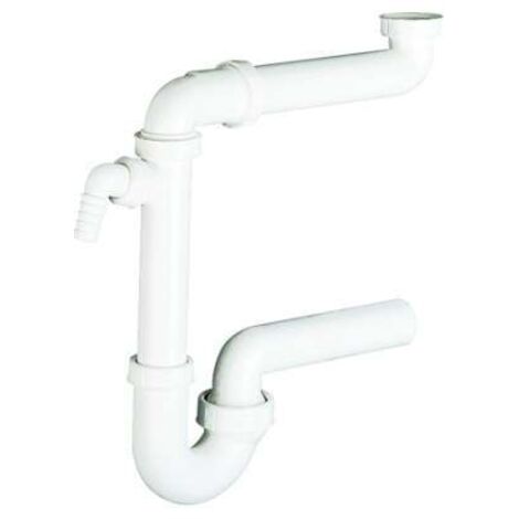 DALLMER Raumspar-Siphon 121, 1 1/2" x DN 40/DN 50, 040237