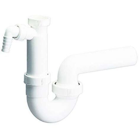 DALLMER Röhren-Siphon 020222 mit Kugel-Ablaufbogen DN 50 SL