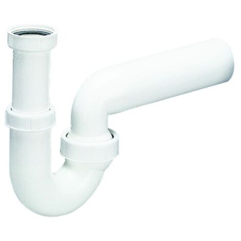 Dallmer Röhren-Siphon 100/0 ohne Waschgeräte-Anschluss 11/2 xDN 40
