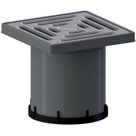 Dallmer Surélévation 150x150mm KE 10, Cadre en plastique