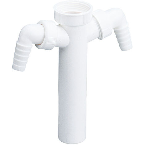 Dallmer Tube plongeante 010/2 m deux raccords en angle 11/2 xDN 40