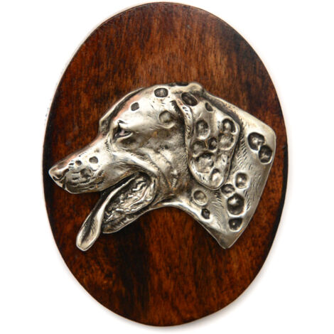Dalmatiner, Dalmatiner Pointer - Showbrosche, Startnummernclip, Hundepin von Art-Dog