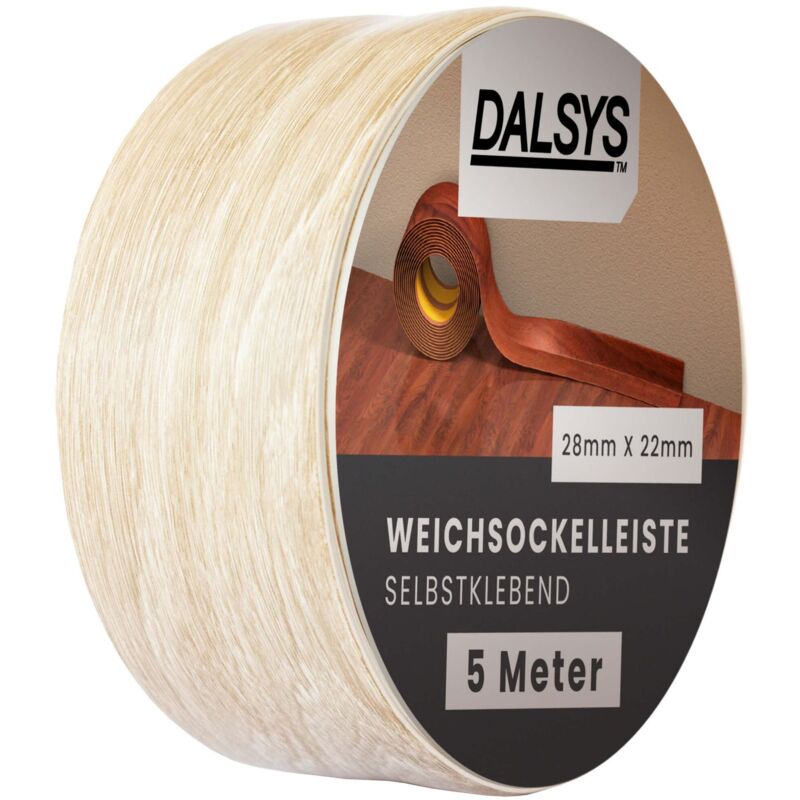 Plinthe souple autocollante plinthe adhésive, plinthe de finition pour joints dans le séjour, la cuisine, la salle de bain, en pvc synthétique