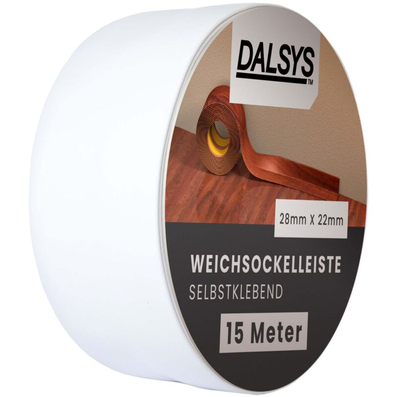 Plinthe souple autocollante plinthe adhésive, plinthe de finition pour joints dans le séjour, la cuisine, la salle de bain, en pvc synthétique