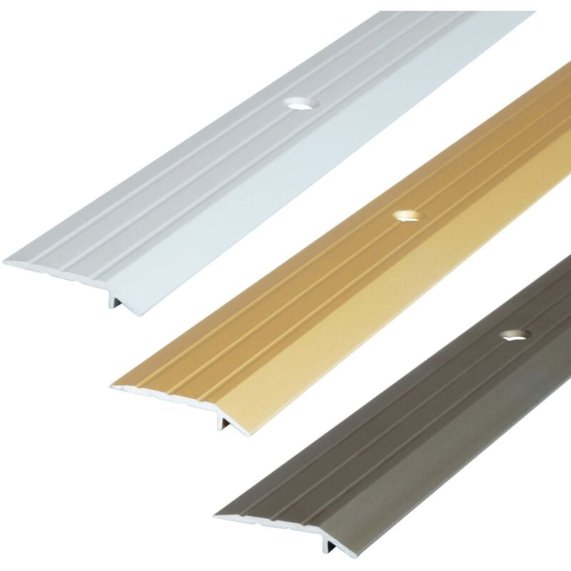 Dalsys - Profilé de transition compensation de hauteur 3,5 mm - 180cm x 30mm argent