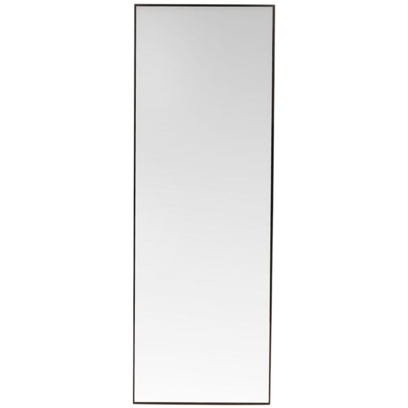 Ebuy24 - Miroir rectangulaire en aluminium 193x67cm - Noir - Dalton