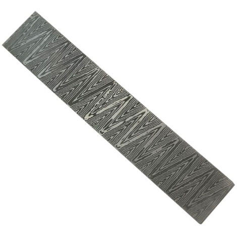 Damascus steel billet pattern cutter making hardened smooth bar embryo forging materials for versatile home DIY hardware