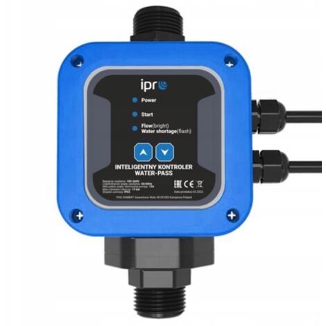 Dambat  Régulateur de pompe Ipro Water-Pass - 2,2 kW - Électronique - Protection humidité - Installation facile