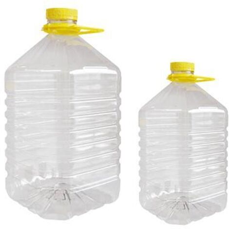 DAME LATTINE IN PLASTICA TRASPARENTE CON TAPPO DA 3LT CONFEZIONE DI 63PZ