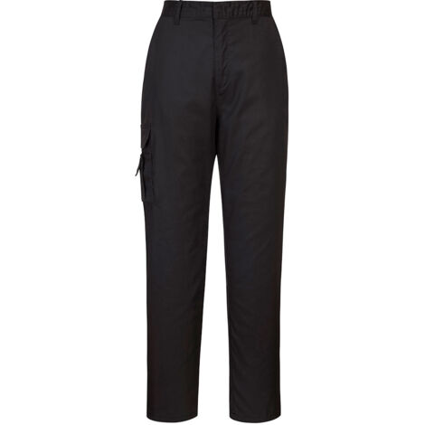 Damen Bundhose Portwest Combat C099 Lang Schwarz M