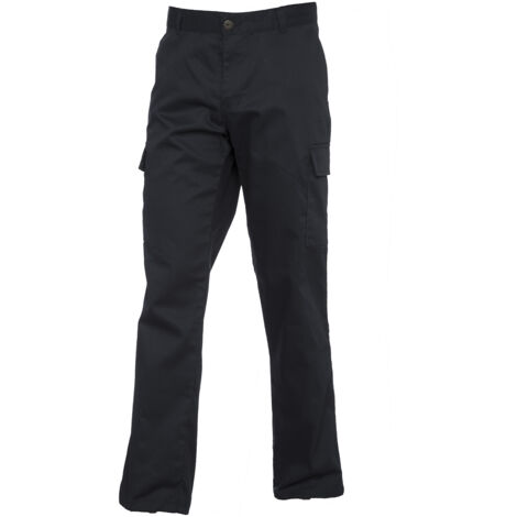 Damen Cargo Arbeitshose Schwarz 12 245 g/m² 65 % Polyester