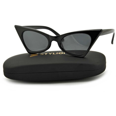Damen-Cat-Eye-Computerbrille mit Blaulichtfilter, klare Gläser, 25862