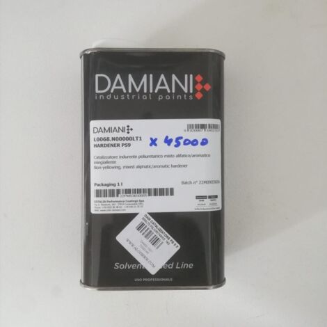 Damiani 1lt catalizzatore ps9 per vernici poliuretaniche