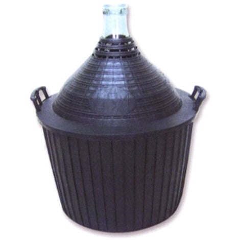 Damigiana Bocca Stretta Rivestimento Plast. L 20