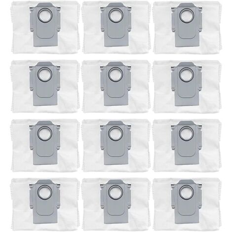 Dammsugarpåsar Pack de 12 Roborock S7 Maxv Ultra / S7 Pro Ultra / Q5 / Q5 Plus / Q7 / Q7 Plus / Q7 MAX / Q7 Max Plus-AquaForge