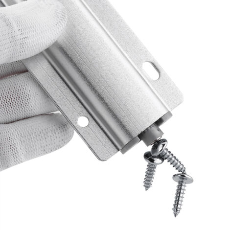 [Damper Buffer] + [Système Push to Open] + [Argent] + [Abs+Aluminium] + [Service 50,000 ouvertures] + [Latch pour armoires, portes et tiroirs]