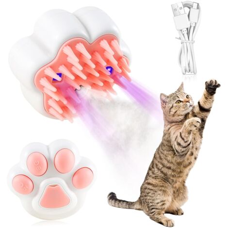 Dampfbürste für Katzen, 3-in-1-Dampfbürste für Haustiere mit UV-Strahlen, Massage-Reinigungsbürste zum Entfernen loser Haare und Knoten