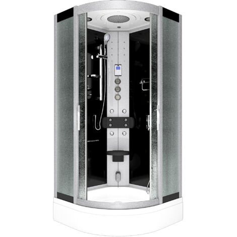 Dampfdusche Duschtempel Sauna Dusche Duschkabine D46-63M3 100x100 cm