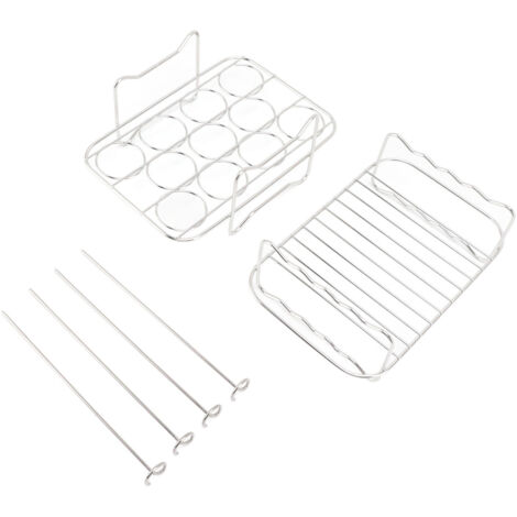 Dampfgarrost aus Edelstahl 304 für NINJA FOOD, Eierhalter und Grillspieße.