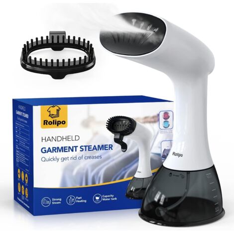 Dampfglätter, Handdampfglätter für Kleidung, 30 g/min starker Dampf, 400 ml Wassertank, 2,1 m Kabel, tragbarer Dampfglätter für Zuhause, Reisen und Büro