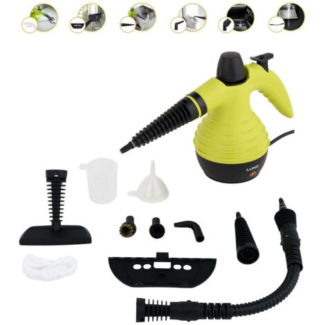 DAMPFREINIGER 900-1500W, 10 ZUBEHÖRTEILE - W-67200