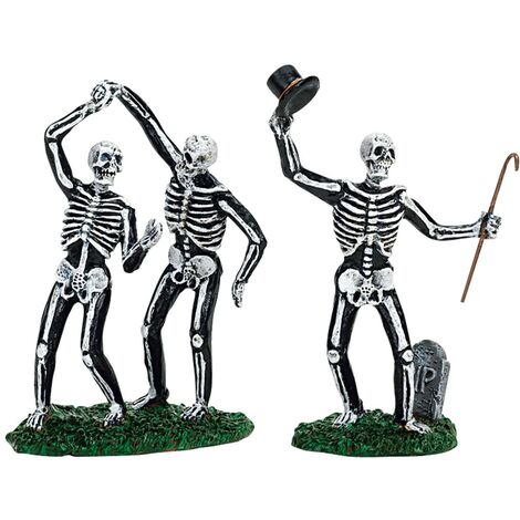 Dancing Skeletons Set Of 2 Cod. 72377