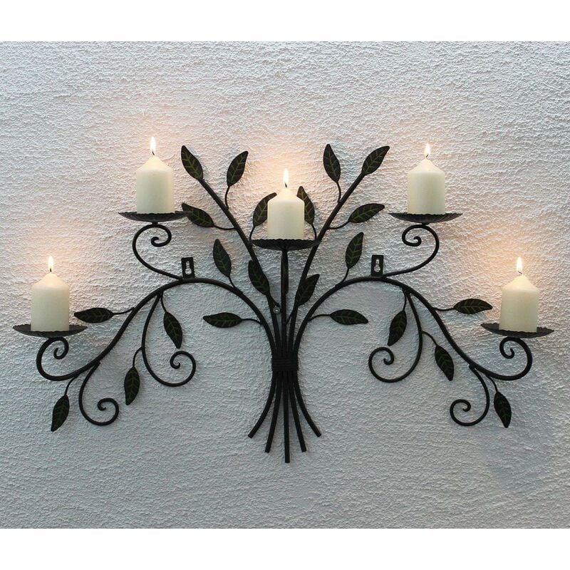 Dandibo - Chandelier mural 12119 Chandelier en métal fer forgé 70 cm Chandelier
