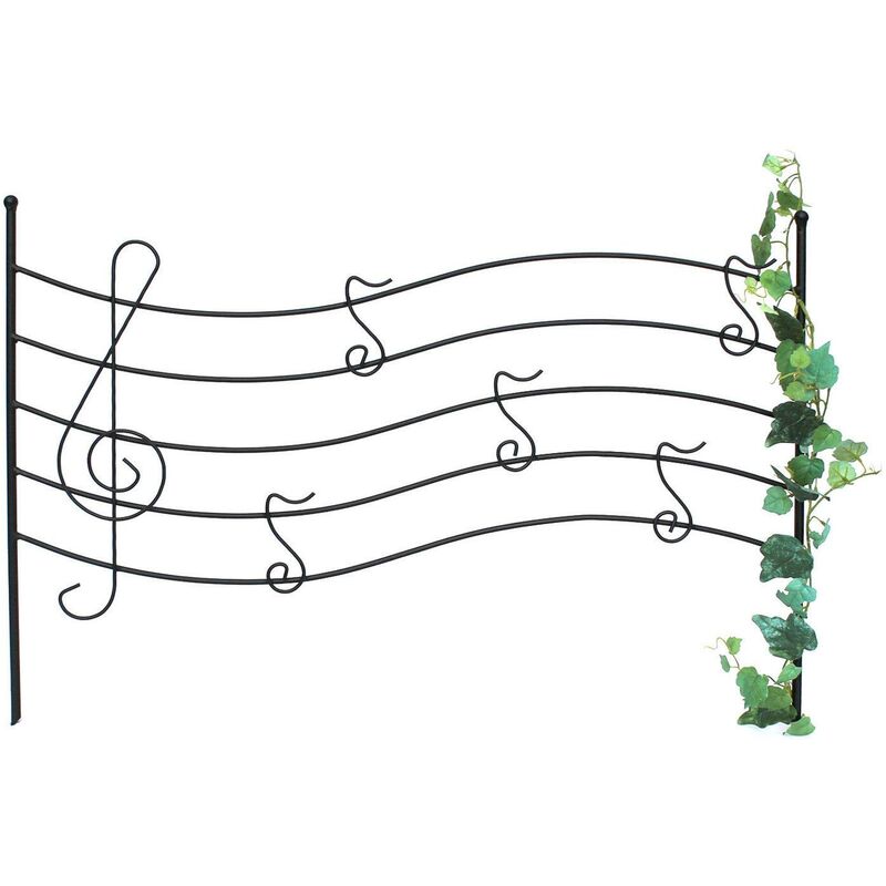Dandibo - Clôture Melody Support pour Plantes grimpantes Treillis en métal H-56cm L-80cm Support pour Plantes grimpantes Clôture