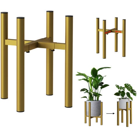 2pz Supporti Per Piante Pesanti In Metallo: Supporti In Ferro Antiruggine  Per Porta Piante. Perfetto Supporto Per Piante Da Esterno Per La  Decorazione Di Patio E Giardino. Supporto Per Vasi Per Fiori