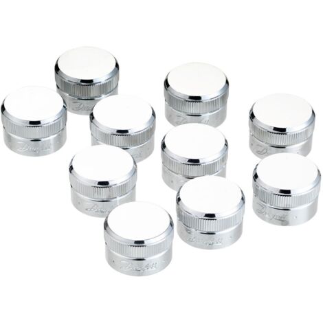 Danfoss Abdeckkappe für VHS, RLV, RLV-K RA-K, RA-KW, RA-KE, RA-KEW, 10 Stück