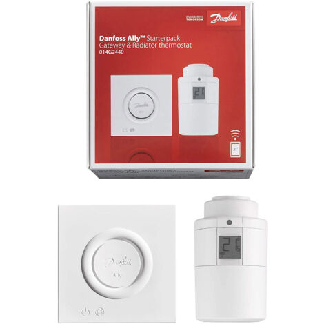 Danfoss Ally Thermostat blanc connecté pour chauffage