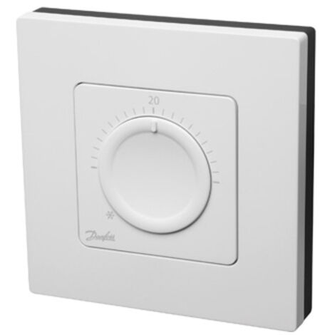 Danfoss Aufputzraumthermostat Icon(TM) mit Einstellrad, Aufputz, 088U1005
