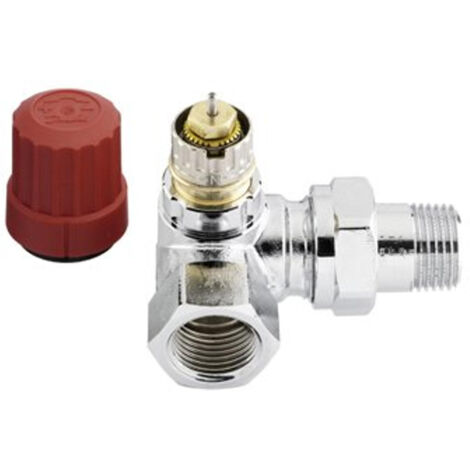 Danfoss Corps de vanne RA-NCX 15 R 1/2, WE gauche, chromé, 013G4240