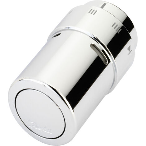 Danfoss Design-Fühlerelement RAX eingebauter Fühler, Chrom