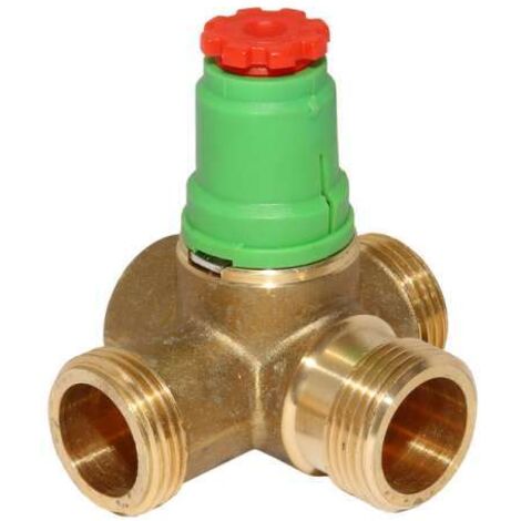 Danfoss Dreiwegethermostatventilunterteil RA-D 15, RECHTS nach TGL 43191 1/2'' 013G3373