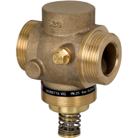 Danfoss Durchgangsventil VG DN 25 Kvs 8,0, PN 25, RG-5, AG