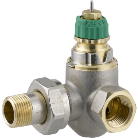 Danfoss Dynamic Valve RA-DV 10 druckunabhängig, R 3/8, WE re,vernickelt, 013G7717