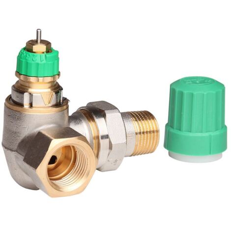 Danfoss Dynamic Valve RA-DV 15 druckunabhängig, R 1/2", Winkelausführung links vernickelt