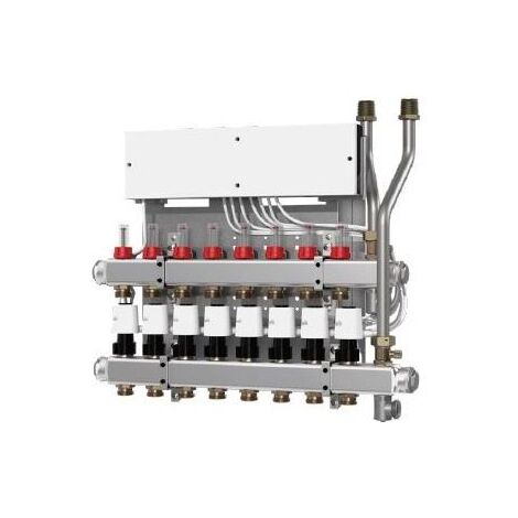 Danfoss Heizkreisverteiler Typ SGC 2 Heizkreisen und Icon Hauptregler 230V