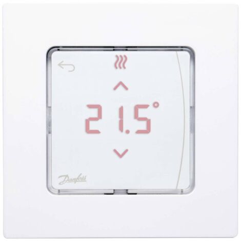 Danfoss Icon thermostat blanc pour chauffage domestique