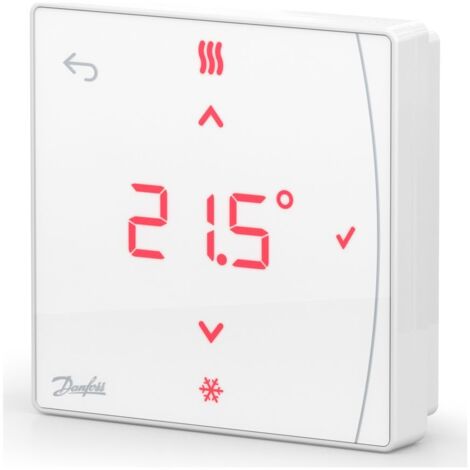 Danfoss Icon2 Unterputzraumthermostat 24V, mit LED-Display-Version, Unterputz, 088U2125