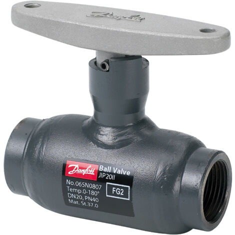 Danfoss Kugelhahn Typ JIP 140.11 DN 25, Kvs 34m3/h, PN 40, Anschlüsse Innengewinde (IG - IG)
