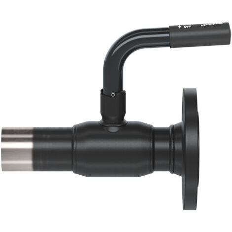 Danfoss Kugelhahn Typ JIP 140.14 DN 40, Kvs 96m3/h, PN 40, Anschweissende mit Flansch (AE - FL)