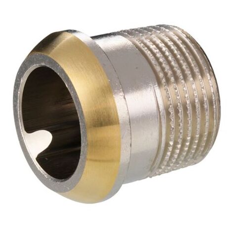 Danfoss Nippel kurz für RA, RAV(L), RLV, AVDO R 1 gekürzt 4mm, Gesamtlänge 35,5mm