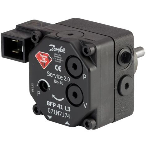 Danfoss Ölbrennerpumpe BFP 41 R 3 mit Magnetventil, Drehrichtung rechts, 24 l/h