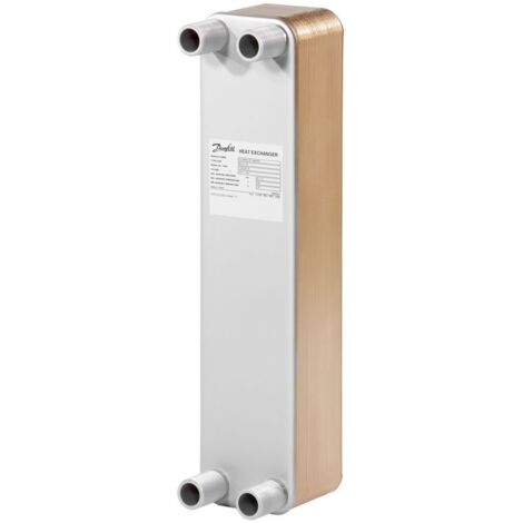 Danfoss Plattenwärmeübertrager XB37L-1 MicroPlate, 36 Platten, Kupfer gelötet