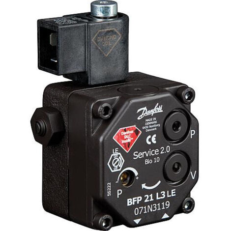 Danfoss Pompe à brûleur à mazout BFP LE21 L3 Raccord de buse: gauche,Sens de rot, à g,,16 l/h, 071N3119