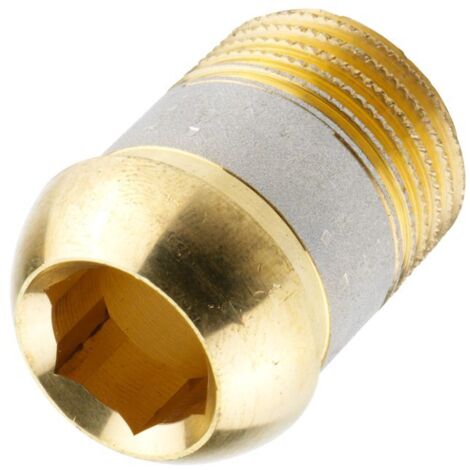 Danfoss R 1/2" Nippel für RA, RAV(L), FJV, RLV, AVDO, VMT, vernickelt